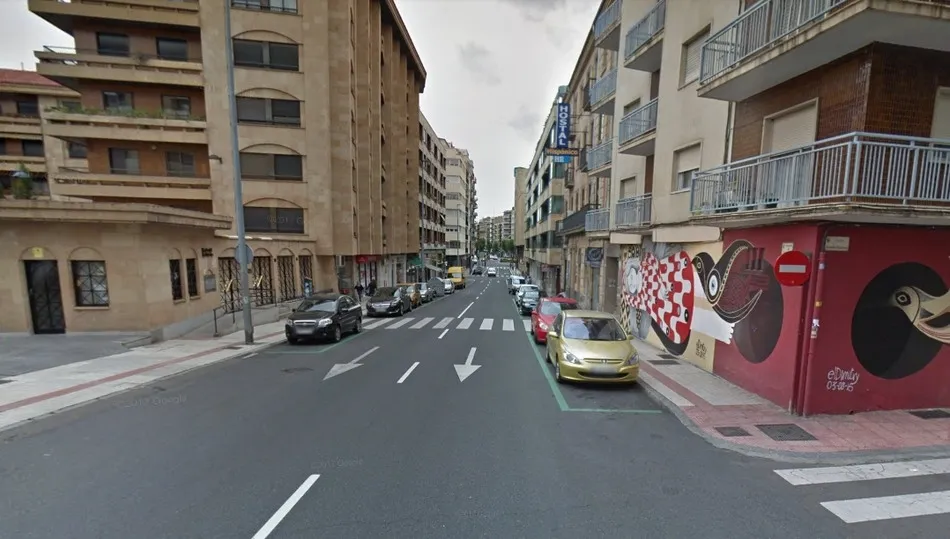La zona afectada por el corte de agua será la Avenida Italia/ Foto: Google Maps