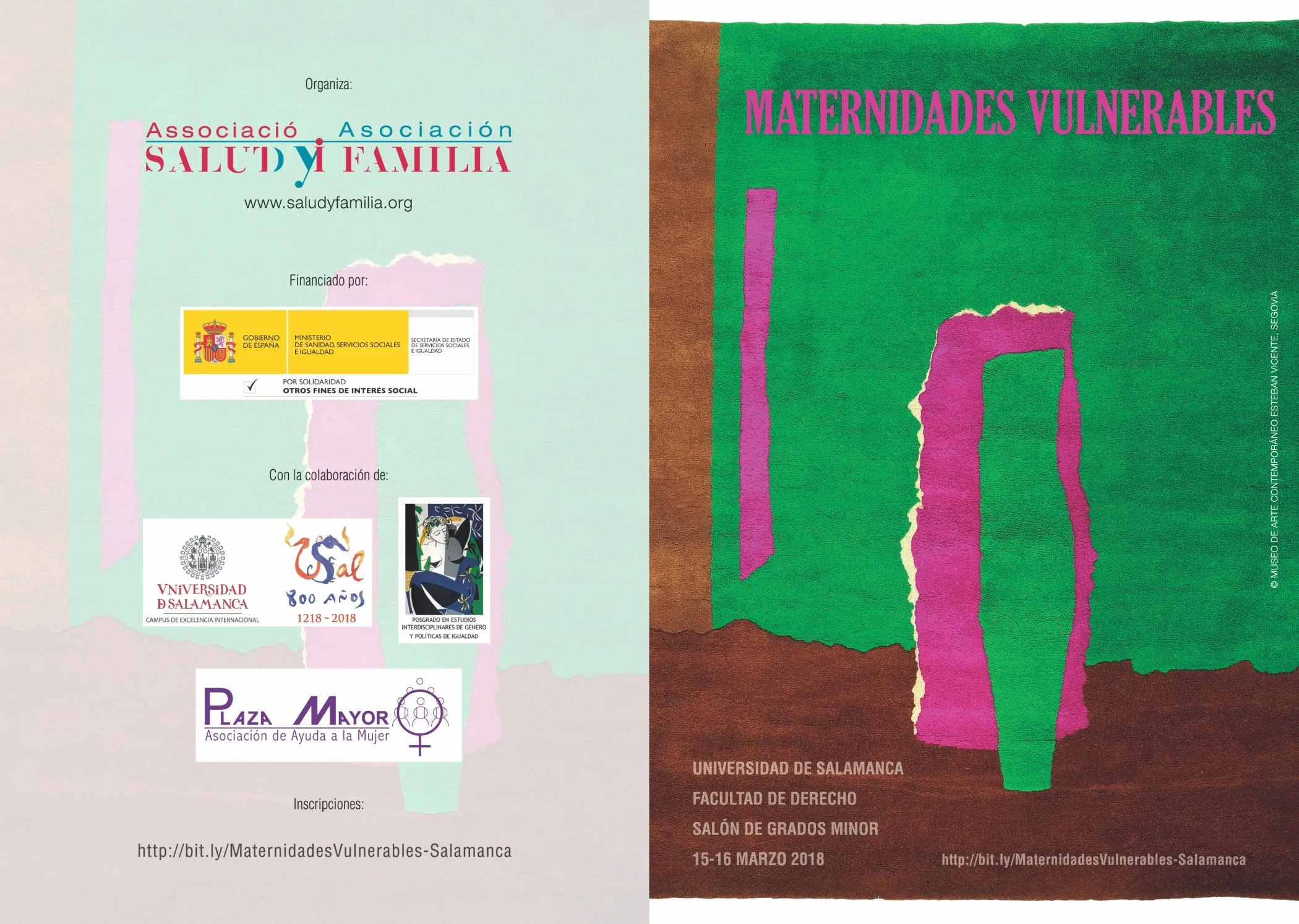 Foto 3 - La Facultad de Derecho acoger&aacute; un encuentro sobre maternidades vulnerables