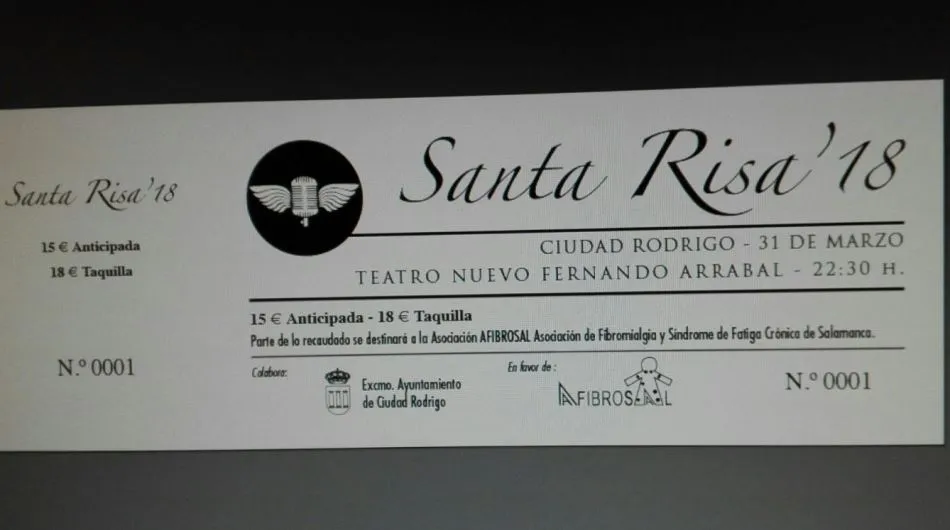 A la venta las entradas para la Santa Risa 2018  