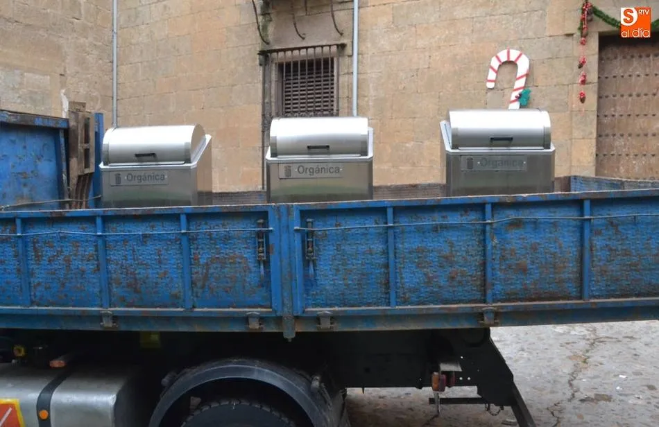 Las obras de renovación de la calle Madrid han hecho que ya se hayan retirado los contenedores soterrados de esa vía