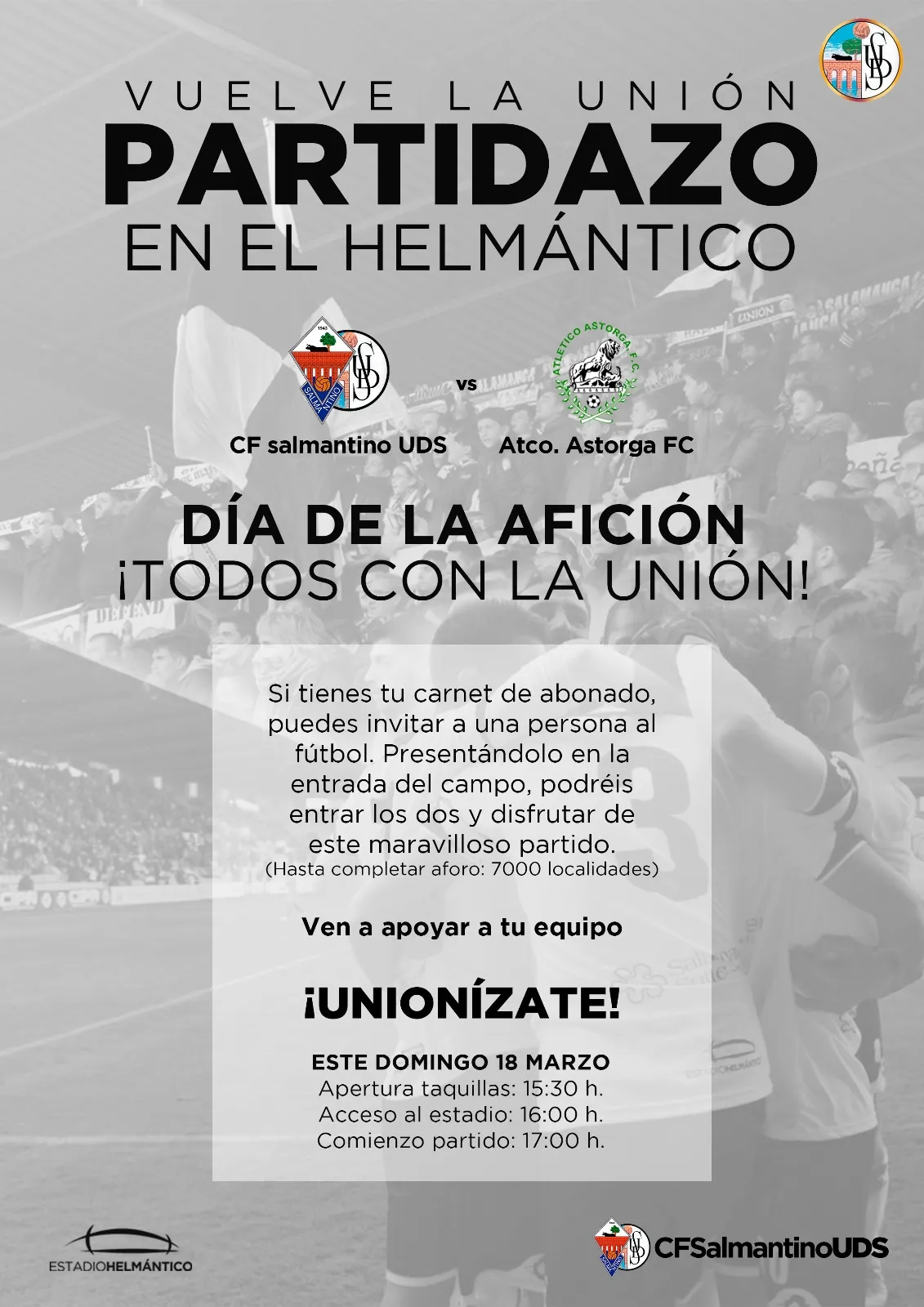 Foto 3 - El Salmantino UDS busca un ambiente de gala el domingo