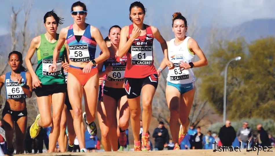 Gema Martín en una de las carreras en las que ha participado  | Ismael López