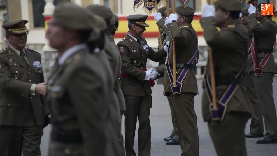 	Juan Manuel Broncano Mateos, nuevo jefe del Mando de Ingenieros en Salamanca. Foto: Alejandro López