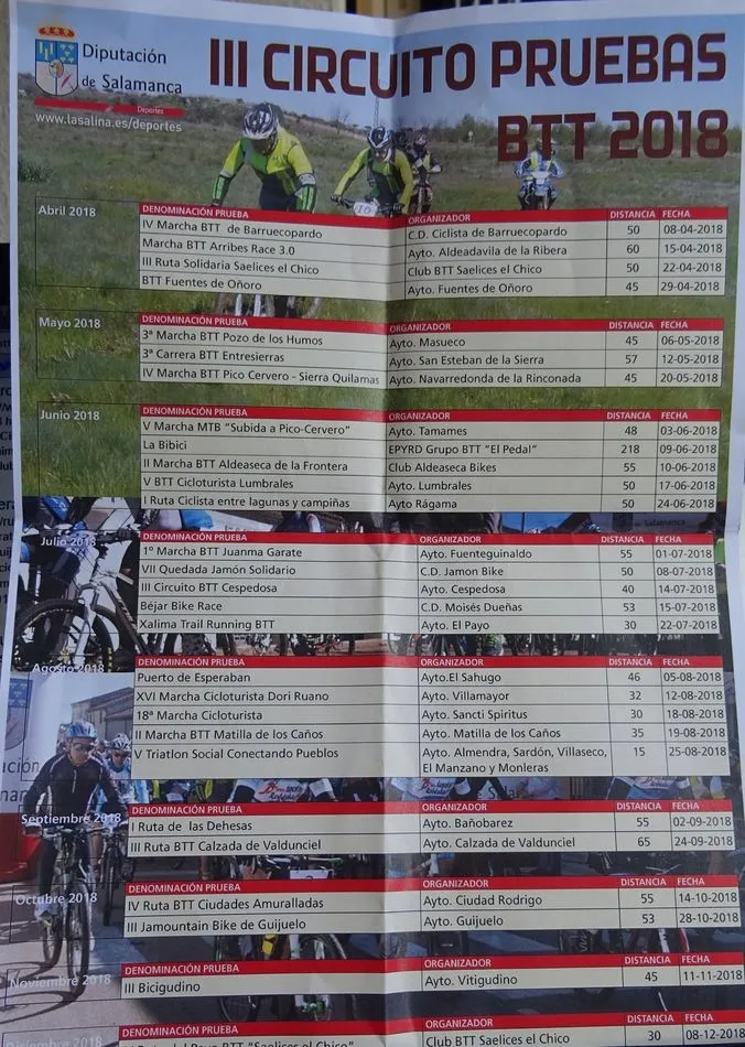 Foto 2 - El III Circuito BTT de la Diputaci&oacute;n incluye 28 pruebas hasta diciembre  