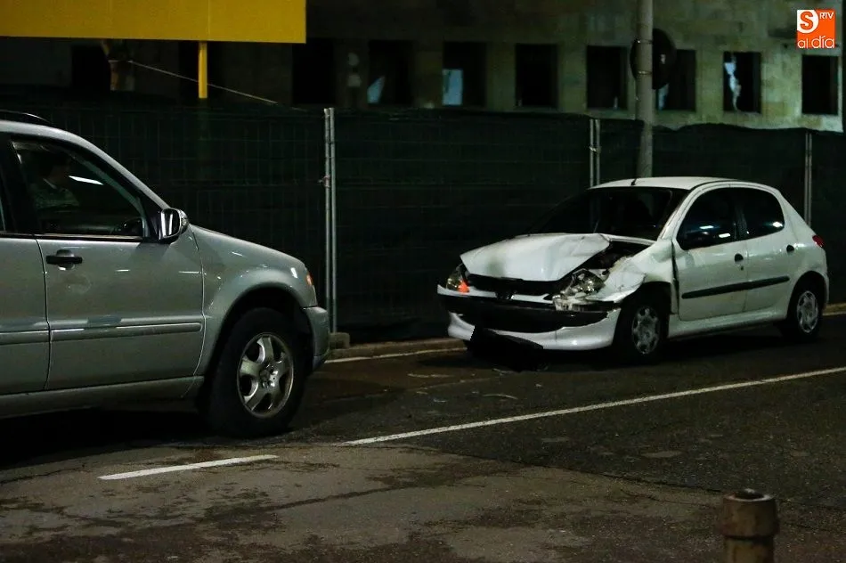 Foto 2 - Aparatoso accidente junto al Palacio de Congresos