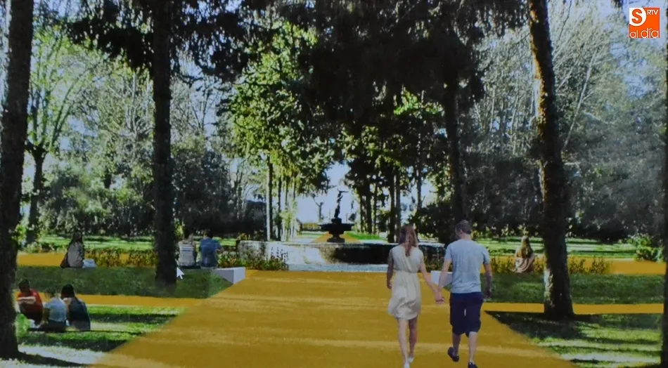 Foto 9 - As&iacute; ser&aacute; el nuevo Parque de La Florida, con la fuente central y los &aacute;rboles hist&oacute;ricos como...