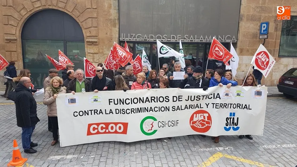 Foto 2 - Los funcionarios de Justicia amenazan con la huelga si el ministro no se sienta a negociar