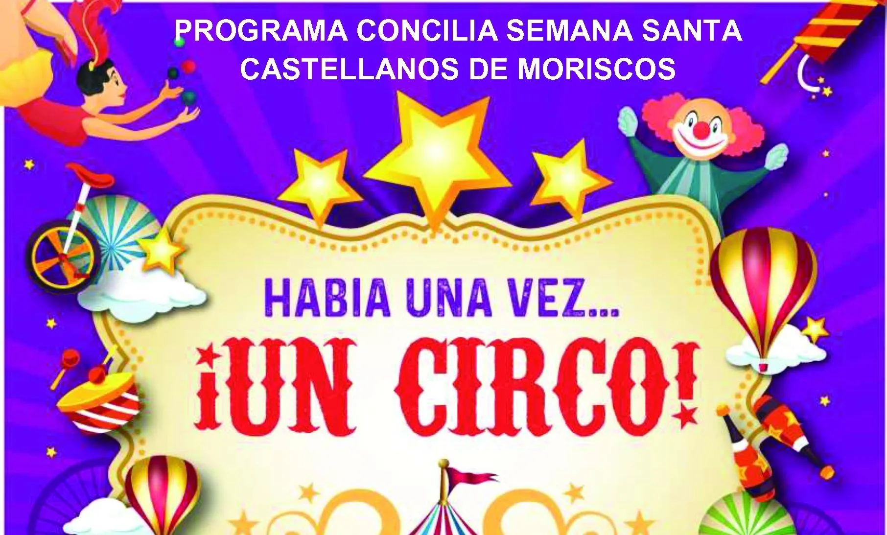 Actividades inspiradas en el circo centrarán el campamento urbano de Semana Santa