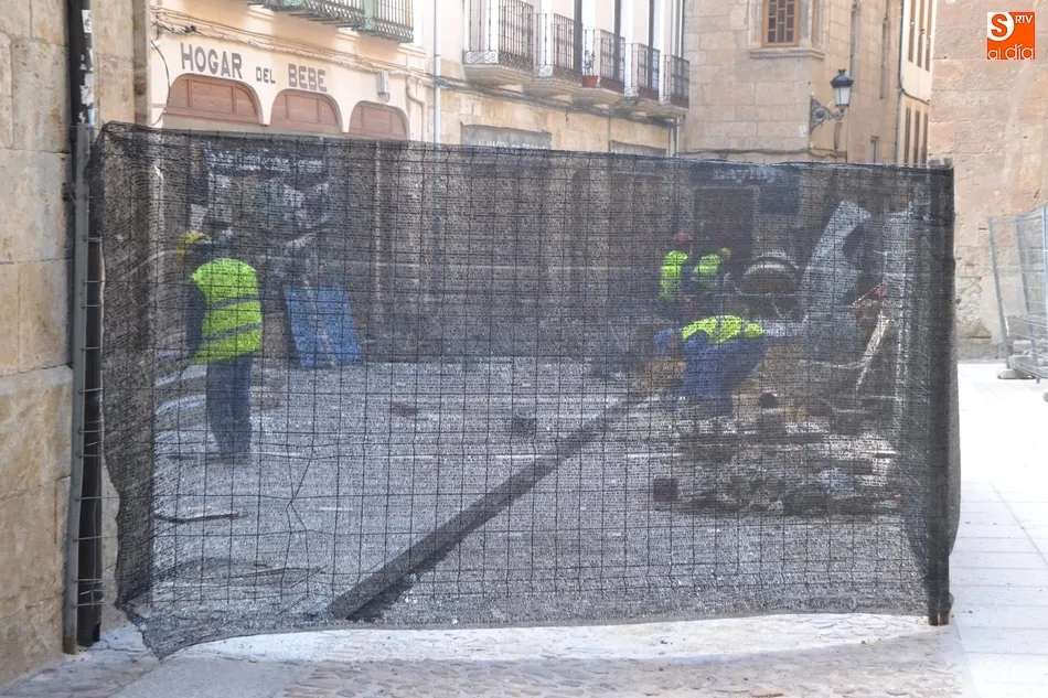 Foto 8 - Las obras de la calle Madrid llegan a su punto m&aacute;s conflictivo  