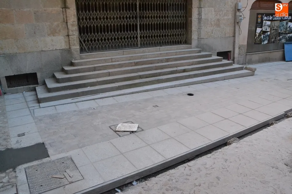 Foto 3 - Las obras de la calle Madrid llegan a su punto m&aacute;s conflictivo  