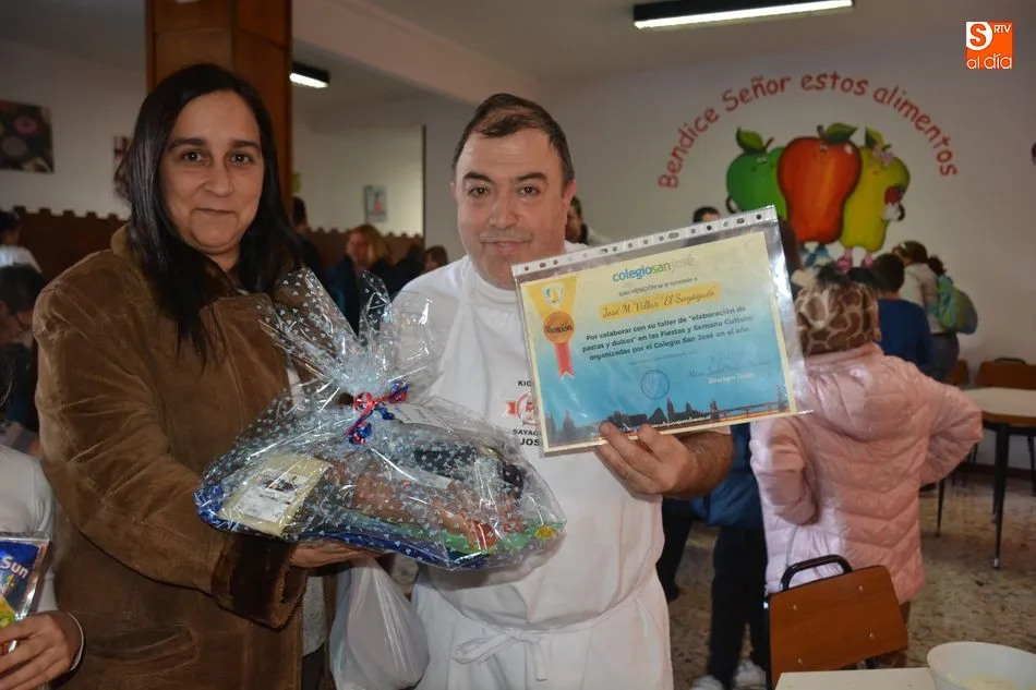 Alumnos del Colegio San José elaboran dulces caseros con el kiosko ‘Sayagués’  