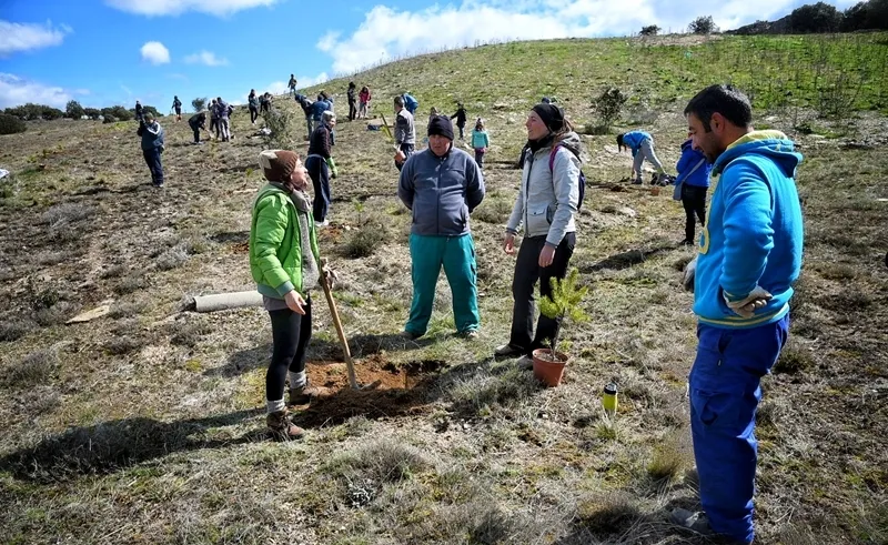 Foto 5 - Juzbado celebra el D&iacute;a de los Bosques con la plantaci&oacute;n de 150 &aacute;rboles
