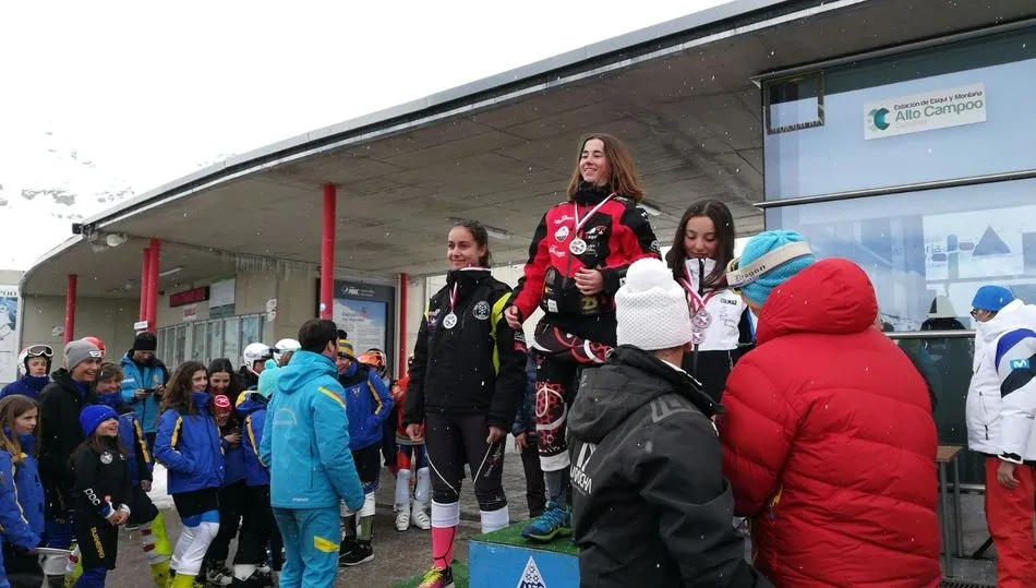 Tercer puesto en Alto Campoo para Ángela Gómez