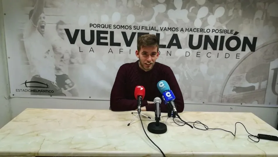 Pablo Cortés, durante la rueda de prensa.
