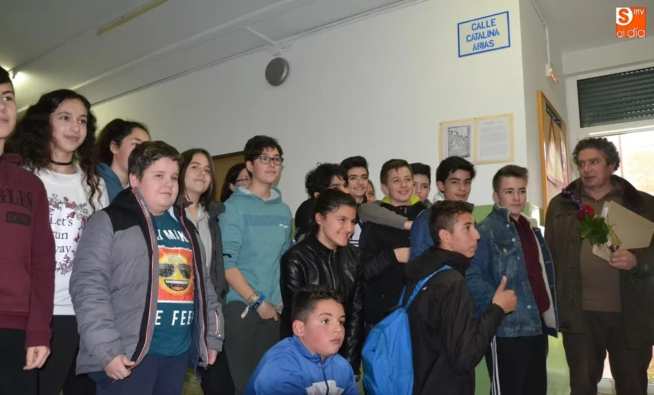 El IES Fray Diego bautiza sus pasillos con los nombres de mirobrigenses y comarcanas ilustres  