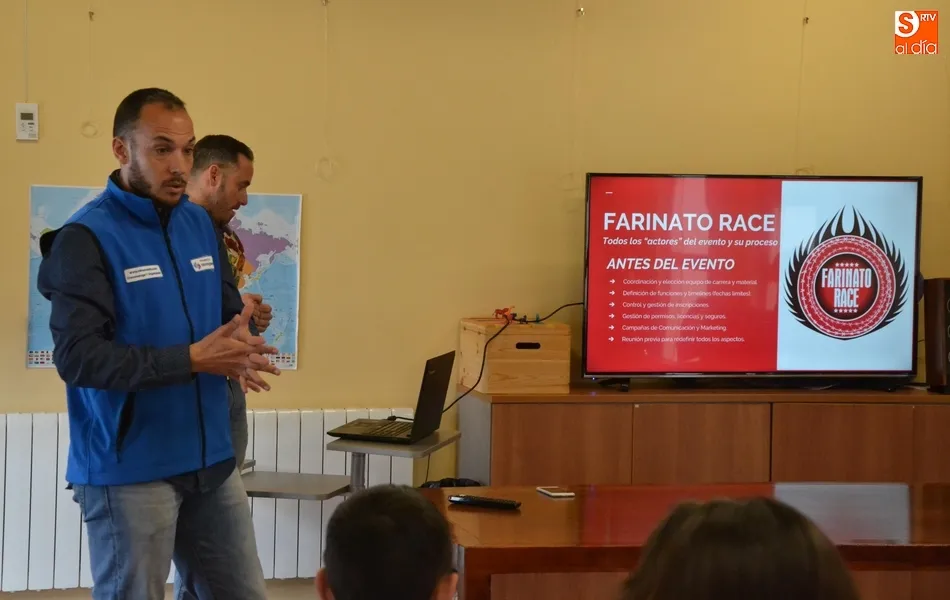 Foto 3 - J&oacute;venes mirobrigenses conocen los entresijos de la Farinato Race  