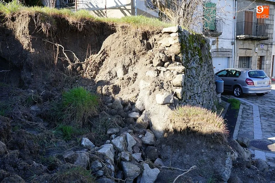 Foto 6 - Las lluvias de la &uacute;ltima semana provocan varios desprendimientos en la Sierra de Francia&nbsp;