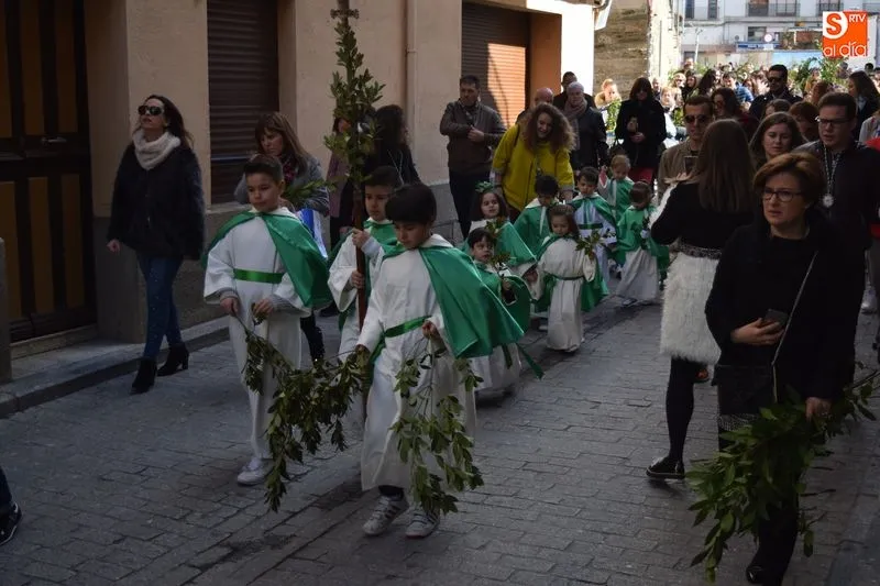Foto 8 - El Domingo de Ramos ti&ntilde;e de color Alba de Tormes
