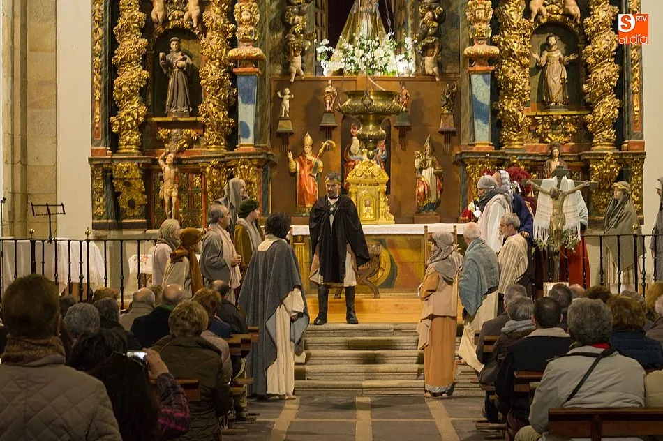 Foto 11 - Mogarraz disfruta un a&ntilde;o m&aacute;s de &lsquo;La Pasi&oacute;n de Cristo&rsquo; en la iglesia