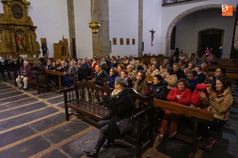 Foto 8 - Mogarraz disfruta un a&ntilde;o m&aacute;s de &lsquo;La Pasi&oacute;n de Cristo&rsquo; en la iglesia