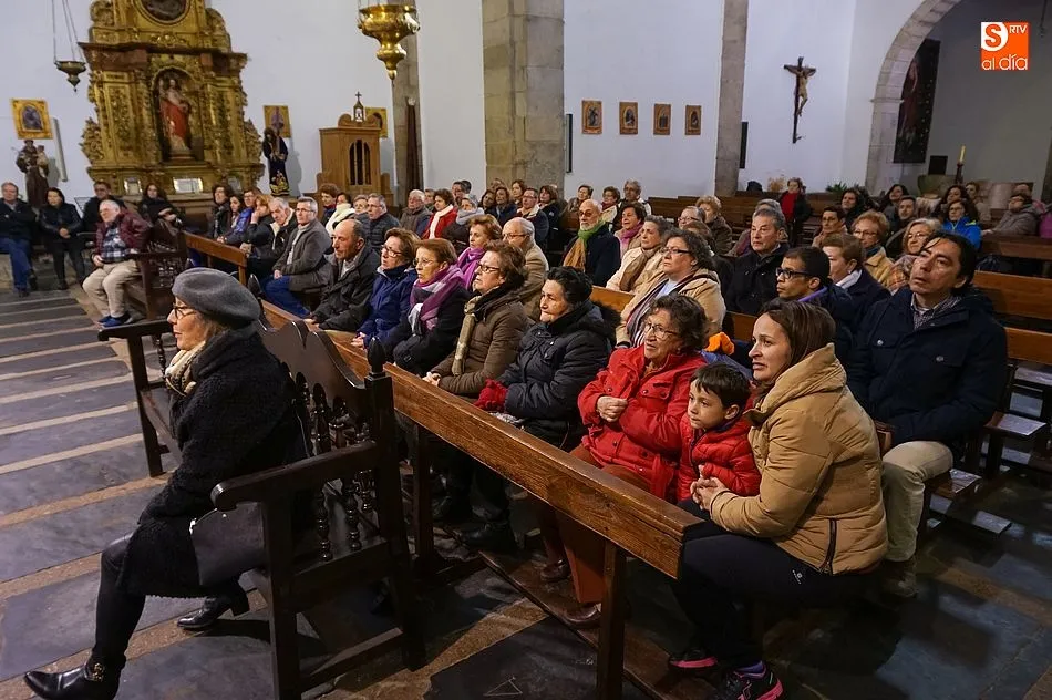Foto 7 - Mogarraz disfruta un a&ntilde;o m&aacute;s de &lsquo;La Pasi&oacute;n de Cristo&rsquo; en la iglesia