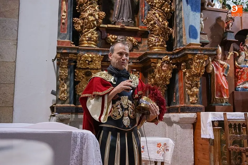 Foto 6 - Mogarraz disfruta un a&ntilde;o m&aacute;s de &lsquo;La Pasi&oacute;n de Cristo&rsquo; en la iglesia