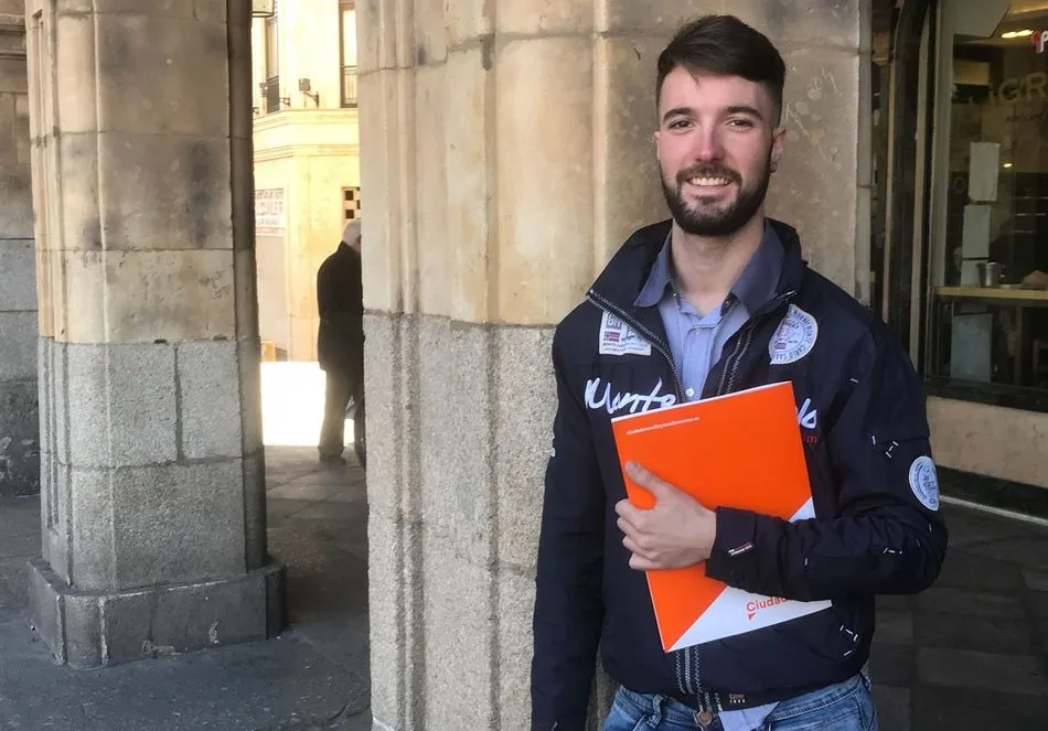 Carlos Pedraz Martín, portavoz del Grupo Municipal de Ciudadanos en Lumbrales