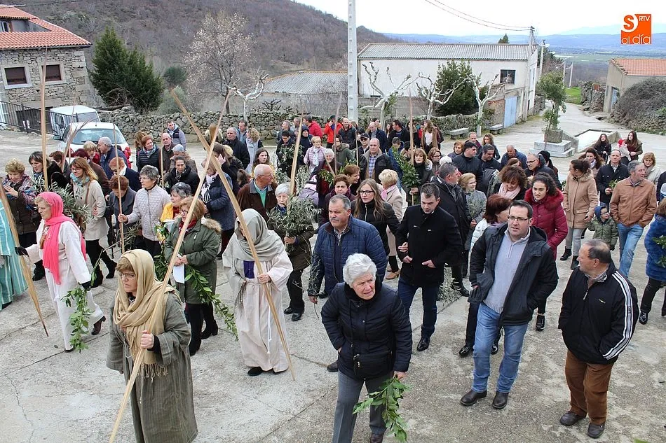 Foto 2 - Los fieles arropan a los cofrades en la procesi&oacute;n de La Borriquilla&nbsp;
