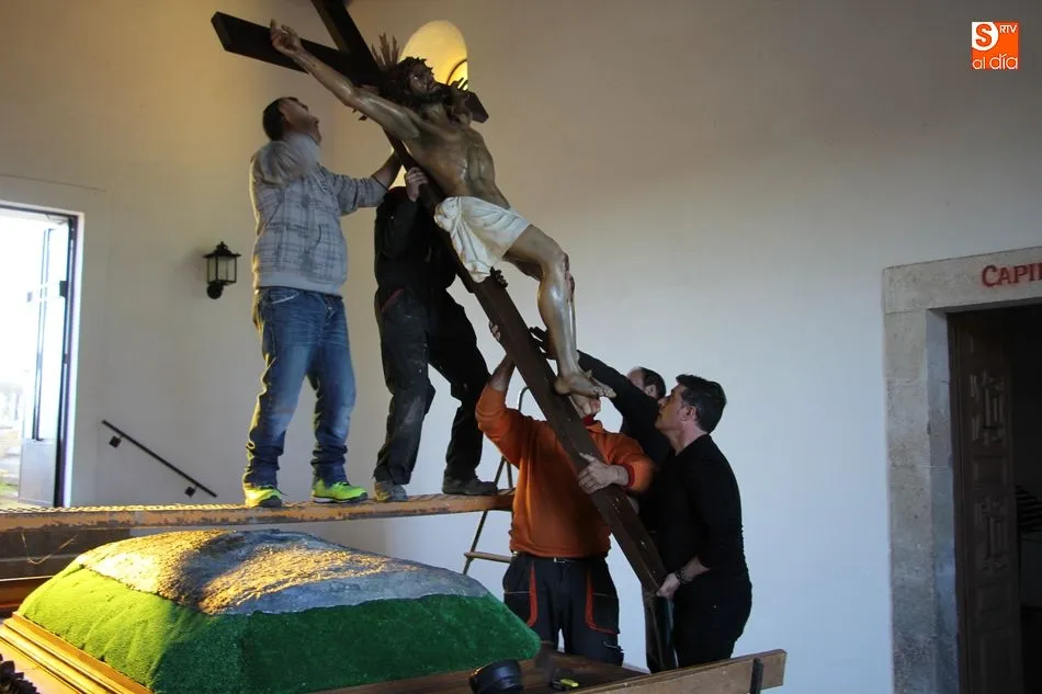 Foto 7 - El Cristo de la Agon&iacute;a lucir&aacute; nueva imagen esta Semana santa  