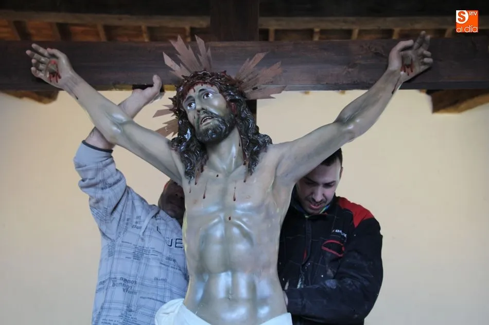 Foto 5 - El Cristo de la Agon&iacute;a lucir&aacute; nueva imagen esta Semana santa  