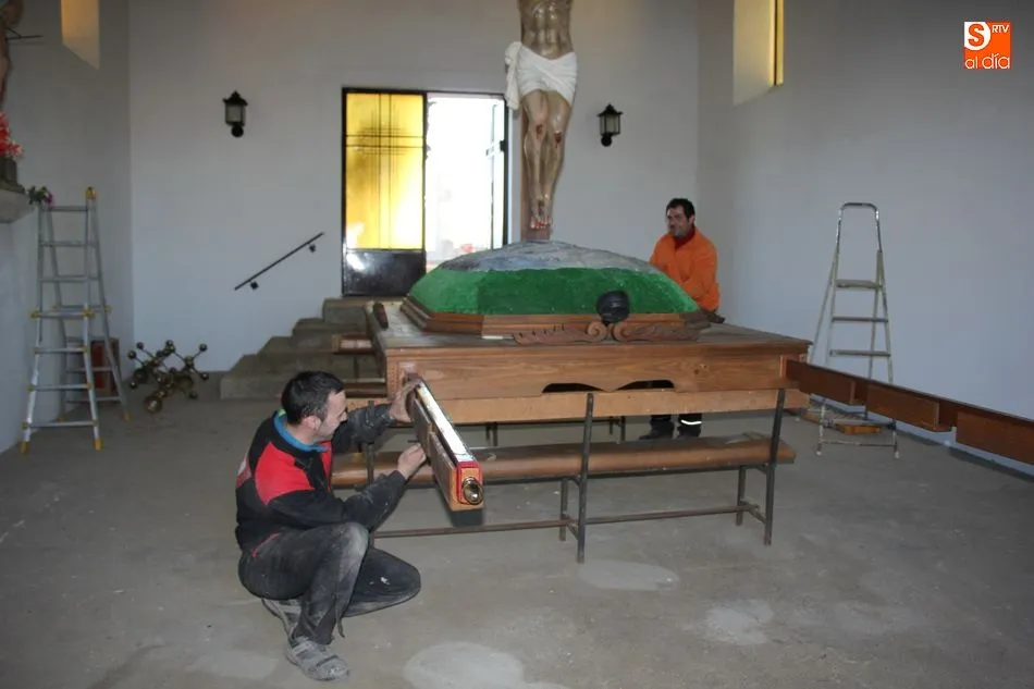 Foto 2 - El Cristo de la Agon&iacute;a lucir&aacute; nueva imagen esta Semana santa  