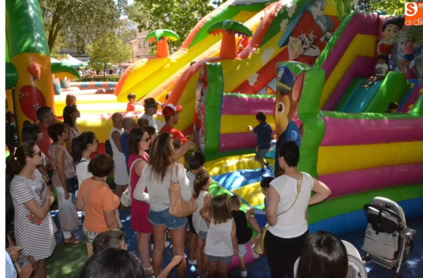 La Glorieta volverá albergar un parque de castillos hinchables en Semana Santa  