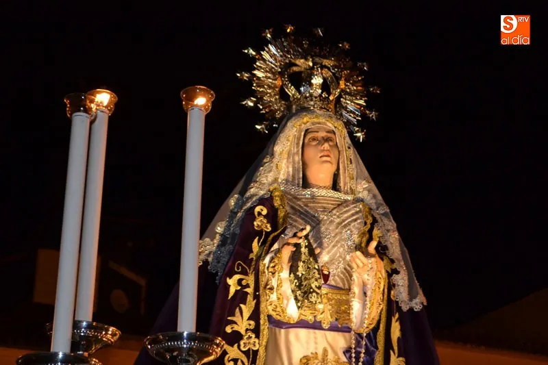 Foto 11 - Sobrio silencio en la madrugada de Penitencia Nazarena de Pe&ntilde;aranda