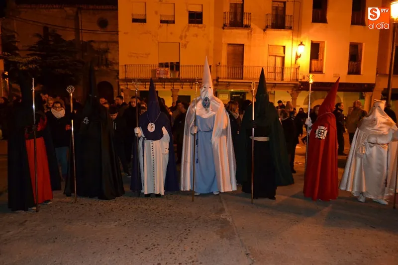 Foto 8 - Sobrio silencio en la madrugada de Penitencia Nazarena de Pe&ntilde;aranda