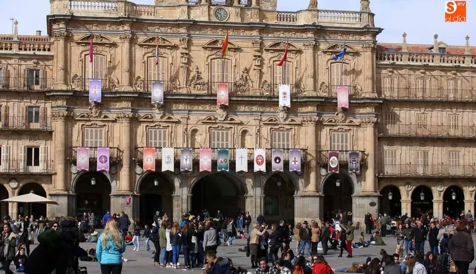 Semana Santa excepcional con la ciudad llena de turistas. Foto: Alberto Martín