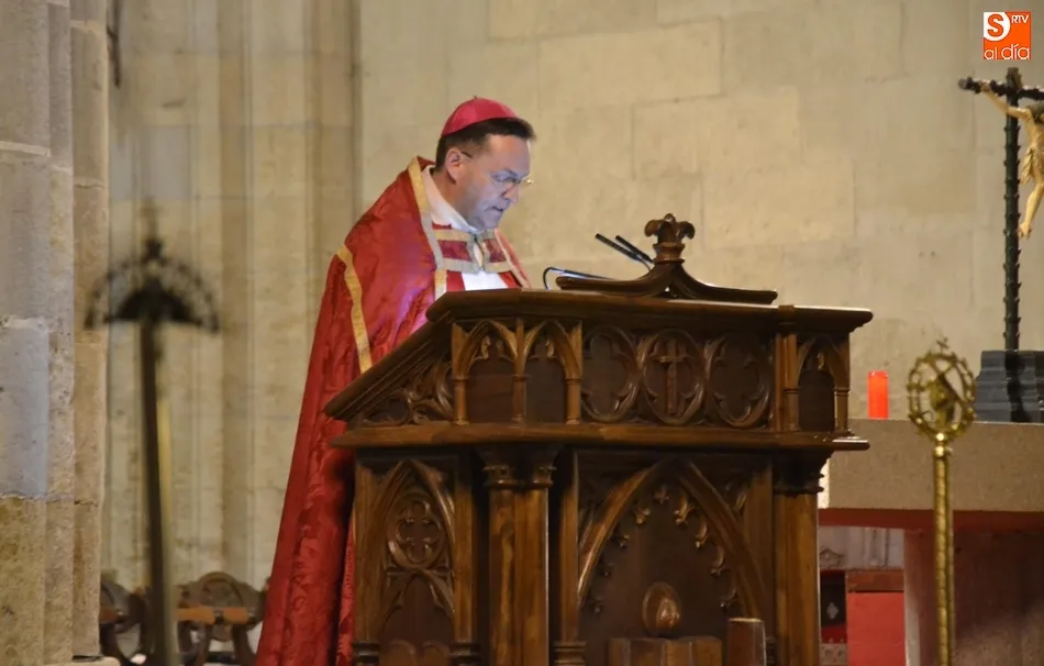 Sermón del Obispo Raúl Berzosa en los prolegómenos de la procesión de La Soledad  