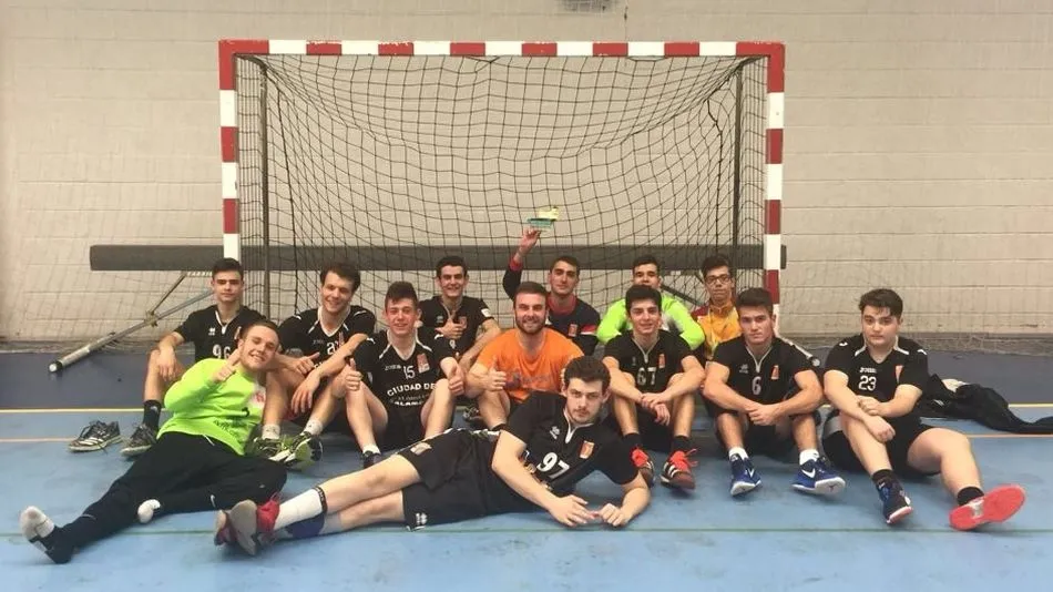 Juvenil masculino del Club de Balonmano Ciudad de Salamanca