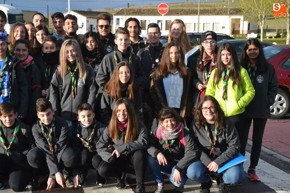 Foto 4 - M&aacute;s de 60 scouts se marchan a B&eacute;jar para iniciar su proyecto &lsquo;Soy Monta&ntilde;a&rsquo;  