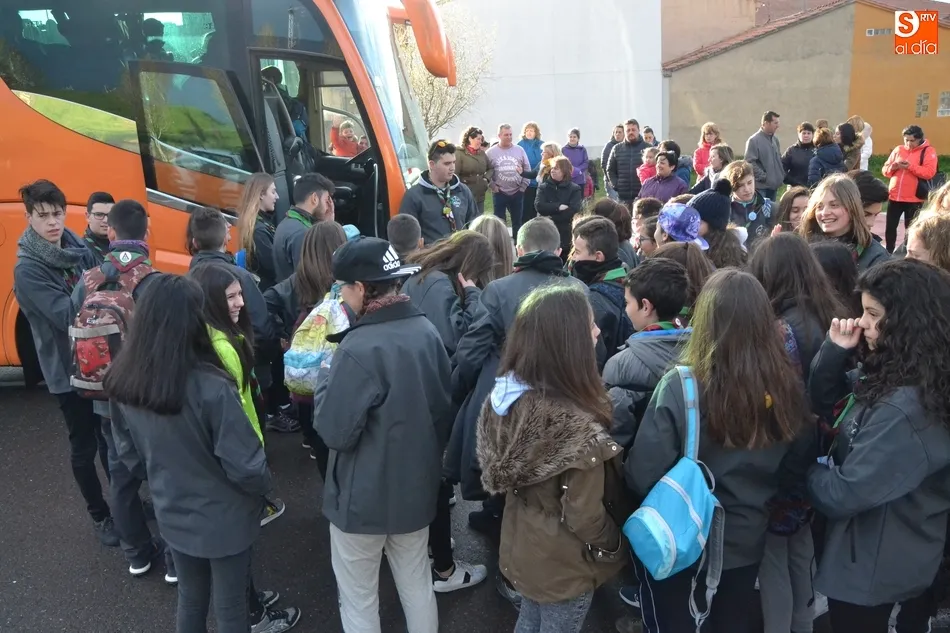 Foto 3 - M&aacute;s de 60 scouts se marchan a B&eacute;jar para iniciar su proyecto &lsquo;Soy Monta&ntilde;a&rsquo;  