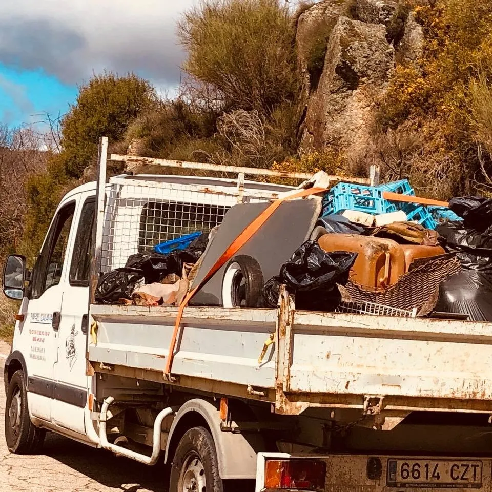 Foto 6 - Segunda jornada de recogida de basura en Mogarraz
