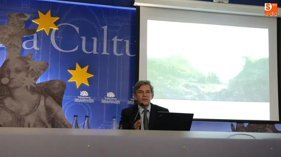 Javier Barón Thaidigsmann en la Sala Palabra / Foto: Alberto Martín