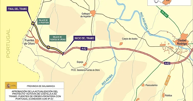 El Gobierno retrasa dos años, hasta 2020, la finalización del tramo que falta de la A-62  