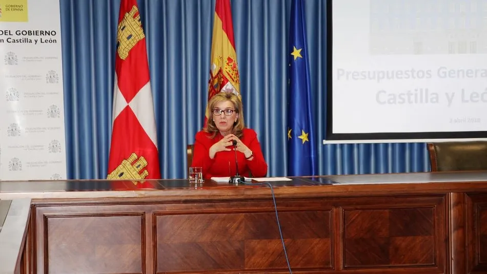 María José Salgueiro Cortiñas, delegada del Gobierno de Castilla y León