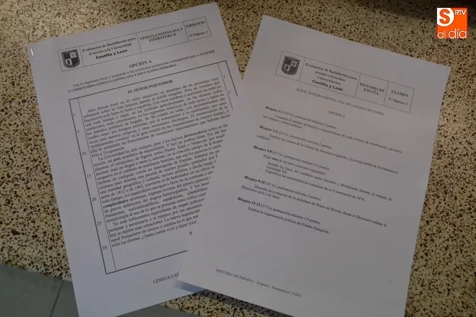 Examen de Selectividad en Castilla y León
