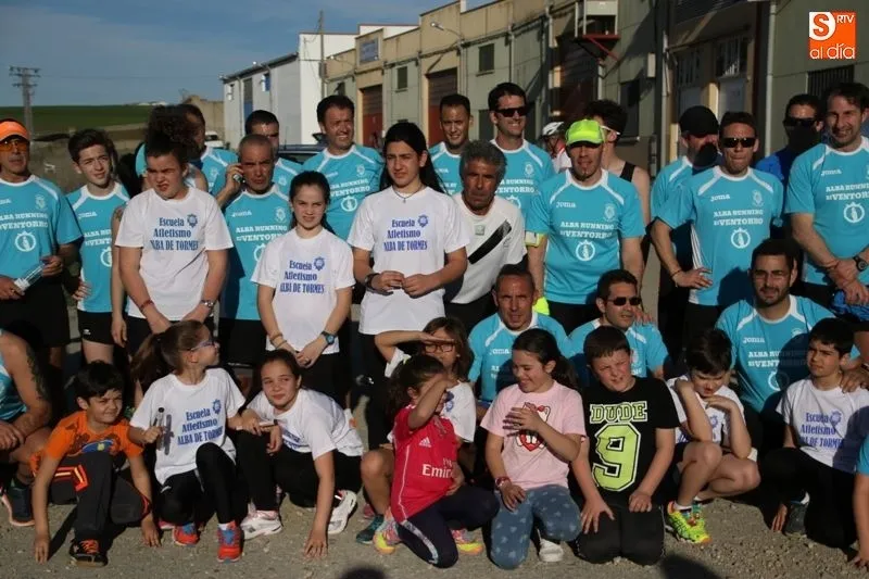 En 2015, Alba Running recorrió a relevos los 85 kilómetros que separan Alba y Gotarrendura