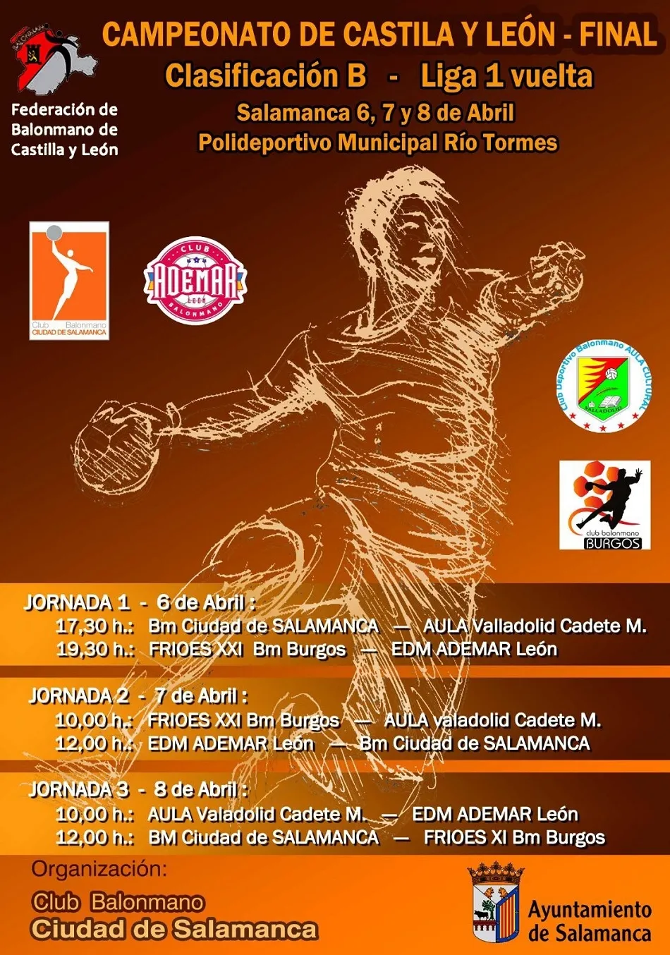 Foto 2 - Salamanca acoger&aacute; la fase final regional de balonmano masculino cadete
