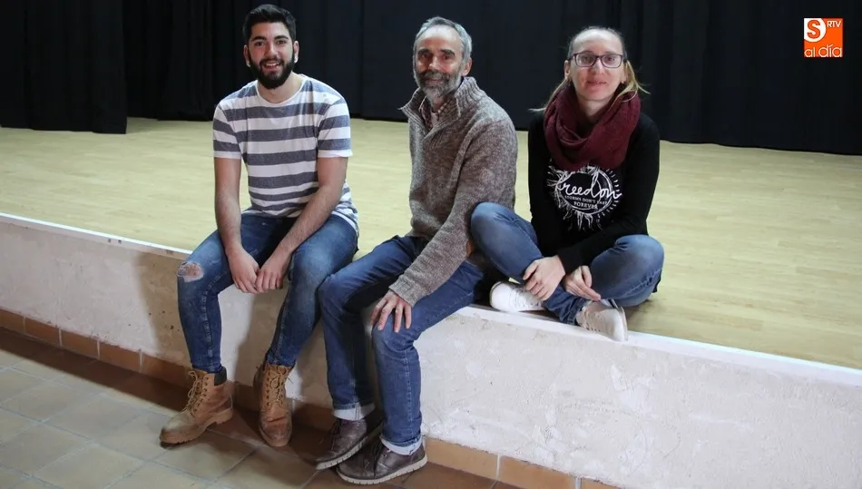 De izda. a dcha., Edu Joaquín, Juanje Delgado y Raquel García Sevillano / MARIBEL SÁNCHEZ