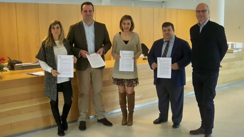 Miembros del Grupo Popular del Ayuntamiento de Santa Marta