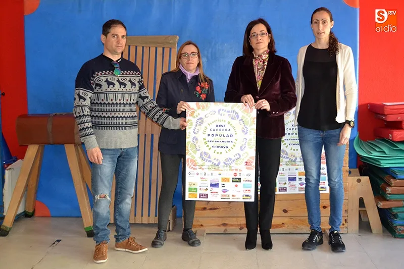 El Ayuntamiento de Peñaranda y la AMPA del colegio Severiano Montero presentaban este viernes las 26ª carrera Padres, Hijos y Abuelos