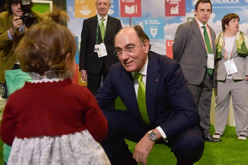 El presidente de Iberdrola, Ignacio Galán, en una imagen del Día del Accionista 2017